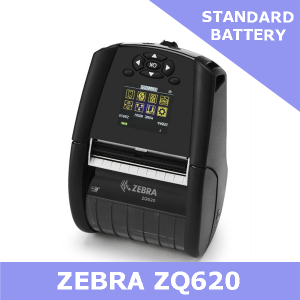 Zebra ZQ620 direct thermal mobile printer Bluetooth 4.1 (ZQ62-AUFAE11-00)