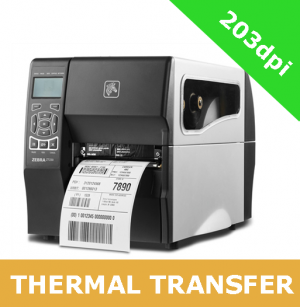 Zebra ZT230 (203dpi) THERMAL TRANSFER PRINTER with SERIAL, USB and ZebraNet 10/100 PrintServer (ZT23042-T0E200FZ)
