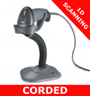 Zebra LS2208 scanner / BLACK / USB kit / stand (LS2208-SR20007R-UR)