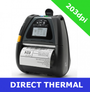 Zebra QLn420 direct thermal mobile printer / USB 2.0 and SERIAL (QN4-AU1AEM11-00)