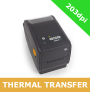 Zebra ZD411 Thermal Transfer Printer / 203dpi USB, USB Host, Modular Connectivity Slot & BTLE5 interfaces (ZD4A022-T0EM00EZ)