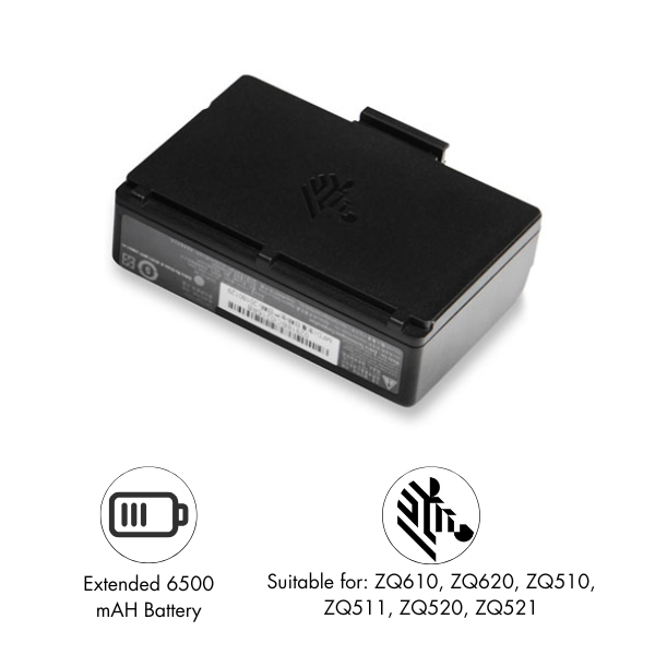 Zebra BTRY-MPP-EXT1-01 Extended battery for ZQ51/ZQ52/ZQ61/ZQ62