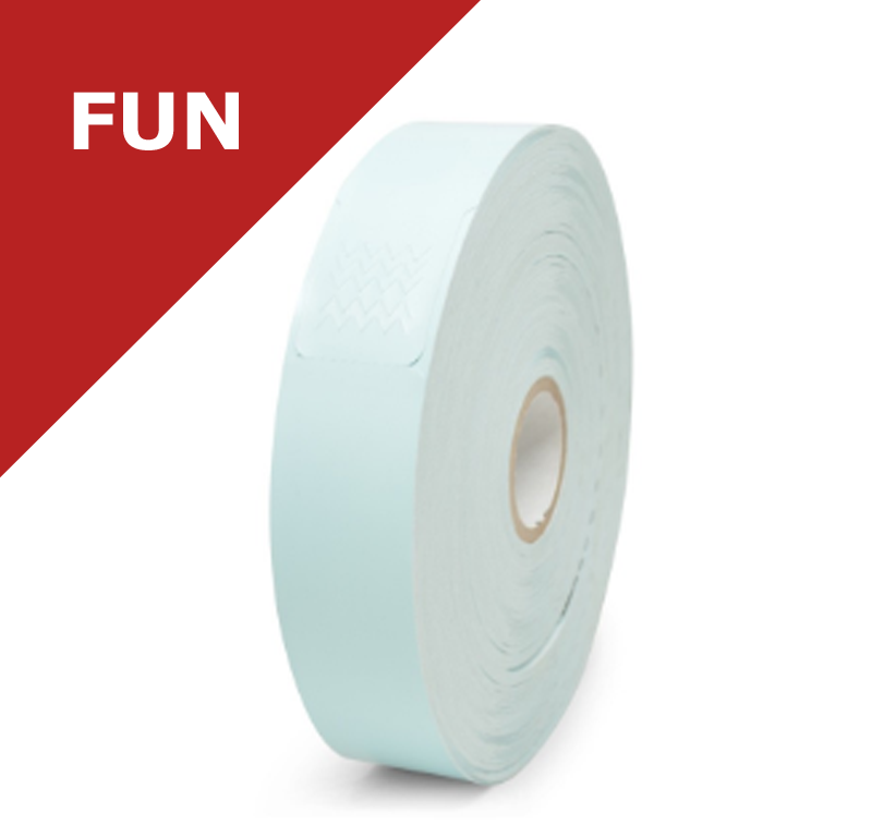 100127123 Zebra ZBand Fun direct thermal on roll wristba from Smart