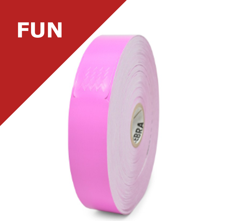 100127127 Zebra ZBand Fun direct thermal on roll wristba from Smart
