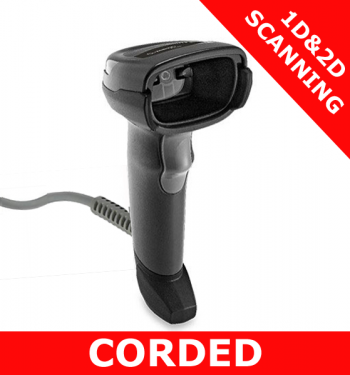 Zebra DS2208 1D/2D imager / BLACK / USB corded (DS2208-SR7U2100AZW)