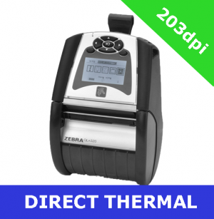 Zebra QLn320 direct thermal mobile printer / WLAN Dual Radio (QN3-AUNAEM11-00)