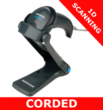 Datalogic QuickScan Lite QW2100 scanner / BLACK / USB kit / with stand (QW2120-BKK1S)