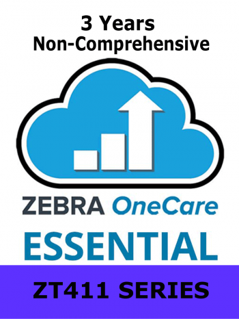 Zebra OneCare On-Site Essential / ZT411 Series / 3 Years / Next Business Day Onsite / Non-Comprehensive (Z1A1-ZT411-300)