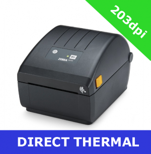 Zebra ZD220 DIRECT THERMAL PRINTER with USB interface and DISPENSER (ZD22042-D1EG00EZ)