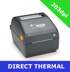 Zebra ZD421 203dpi direct thermal printer with USB, USB Host, Modular Connectivity Slot & BTLE5 (ZD4A042-D0EM00EZ)