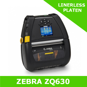 Zebra ZQ630 mobile printer with LINERERLESS PLATEN - BT 4 interface (ZQ63-AUFBE11-00)