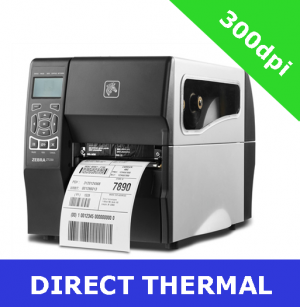 Zebra ZT230 (300dpi) DIRECT THERMAL PRINTER with SERIAL, USB and ZebraNet 10/100 PrintServer (ZT23043-D0E200FZ)