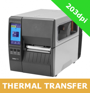 Zebra ZT231 (203dpi) THERMAL TRANSFER PRINTER with USB, Serial, Ethernet, BTLE & USB Host interfaces - with PEEL OFF - NO liner take up (ZT23142-T1E000FZ)