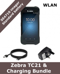 Zebra TC21 /  SE4710 scanner / standard battery / With Charging Bundle (TC21-CHARGING-BUNDLE)