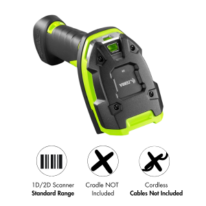 Zebra DS3608-ER 2D Barcode Scanner - Renewed Extended Range Corded Scanner