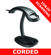 Zebra DS4800 1D/2D imager / BLACK / USB corded with stand (DS4801-SR4U0000SGE)