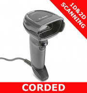 Zebra DS8108 1D/2D imager / BLACK / USB corded without stand (DS8108-SR7U2100AZW)