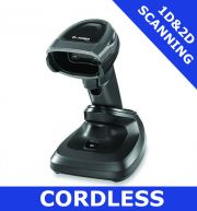 Zebra DS8178 1D/2D imager / BLACK / Bluetooth cordless with presentation cradle (DS8178-SR7U2100PFW)