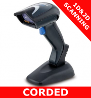 Datalogic Gryphon GD4500 scanner / BLACK / no cable / with permanent base  (GD4520-BK-B-USB)
