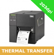 TSC MB240 (203dpi) THERMAL TRANSFER PRINTER with RS-232, USB 2.0, Internal Ethernet, USB host, LED Screen (99-068A003-1202)