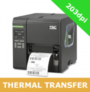 TSC ML240P (203dpi) THERMAL TRANSFER PRINTER with RS-232, USB 2.0, internal Ethernet, USB host (99-080A005-0302)