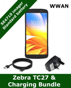 Zebra TC27 / SE4710 scanner / standard battery / With Charging Bundle (TC27-CHARGING-BUNDLE)