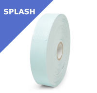 Zebra Z-Band Splash - BLUE - wristbands - 25mm x 254mm (10012718-3)