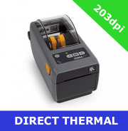 Zebra ZD411 Direct Thermal Printer / 203dpi USB, USB Host, Modular Connectivity Slot, 802.11ac (WiFi) & BT4 interfaces (ZD4A022-D0EW02EZ)