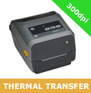 Zebra ZD421 300dpi thermal transfer printer with USB, USB Host, Modular Connectivity Slot, WiFi (802.11ac) & BT4 (ZD4A043-30EW02EZ)