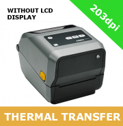 Zebra ZD620t 203dpi thermal transfer printer with BTLE, USB, USB Host, Serial, Ethernet, WLAN & Bluetooth - without LCD display (ZD62042-T0EL02EZ)