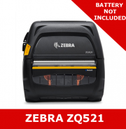 Zebra ZQ521 direct thermal mobile printer / Bluetooth 4.1/ no battery, EMEA certs (ZQ52-BUE001E-00)