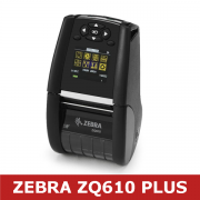 Zebra ZQ610 Plus DT Printer 2''/48mm; English/Latin fonts, BT4.x, Linered platen, 0.75'' core (ZQ61-AUFAE14-00)