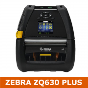 Zebra ZQ630 Plus DT Printer 4''/104mm; English/Latin fonts, BT4.x, Linered platen, 0.75'' core (ZQ63-AUFAE14-00)