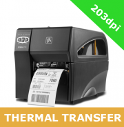 Zebra ZT220 (203dpi) THERMAL TRANSFER PRINTER with SERIAL and USB interfaces (ZT22042-T0E000FZ)